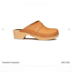 Swedish Hasbeens Husband Clog (Women’s ) size 36 in Nature (color)